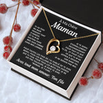 À ma Mère - Collier Cœur